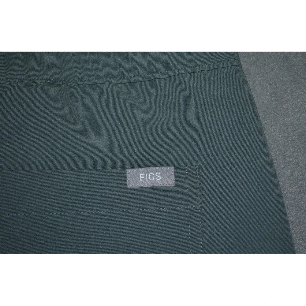 Figs Men's Cairo Cargo Scrub Pants Green Size Medium Straight Leg TM3001